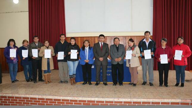Docentes y directivos de cetpros se capacitaron en gestión pedagógica
