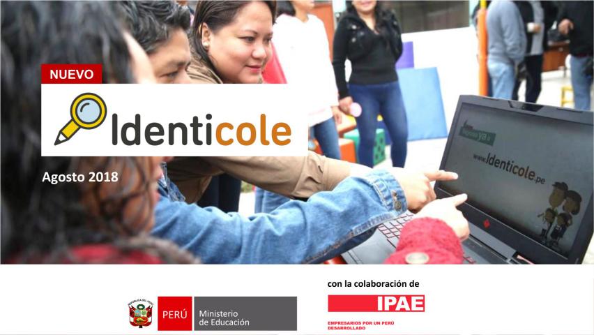 Con identicole padres de familia podrán elegir el mejor colegio para sus hijos