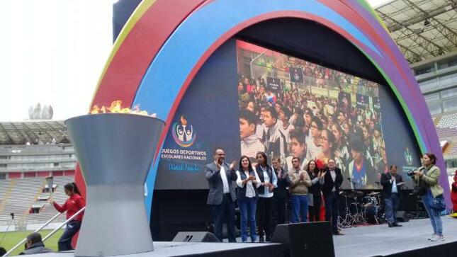 Juegos deportivos escolares nacionales en marcha