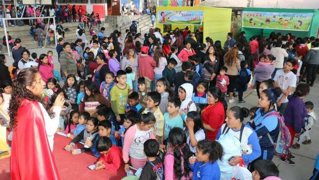 Aventura con los libros disfrutaron escolares de la ie 6020 - vmt