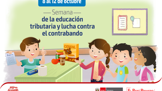 Semana de la educación tributaria y lucha contra el contrabando