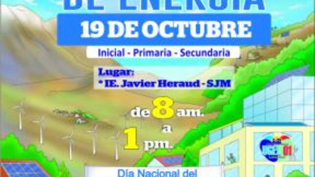 Escolares participan del día nacional de ahorro de energía