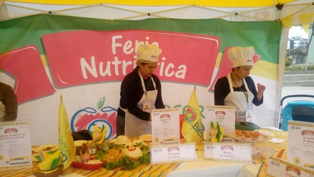 Colegios de san juan participaron de feria nutrirrica 2018