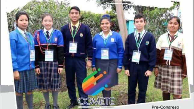 Eligieron a lideres estudiantiles de comete 2019 de ugel uno