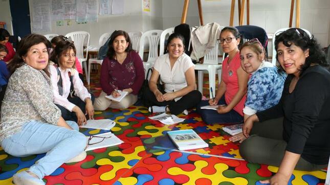 28 directoras de inicial compartieron el ii taller de fortalecimiento de competencias y desempeños