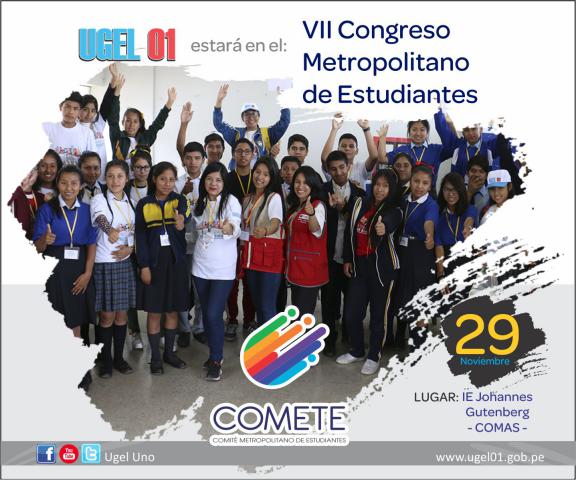 29 de noviembre el vii congreso metropolitano de estudiantes