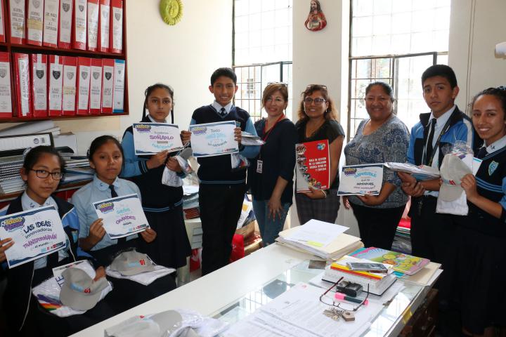 Estudiantes destacados en ideas en acción recibieron reconocimiento