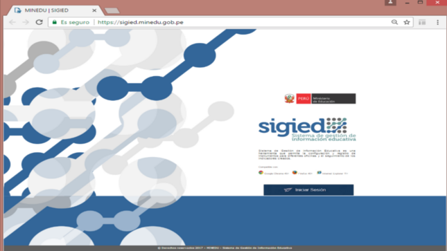 Reporte a través de sistema de gestión de información estadística -sigied