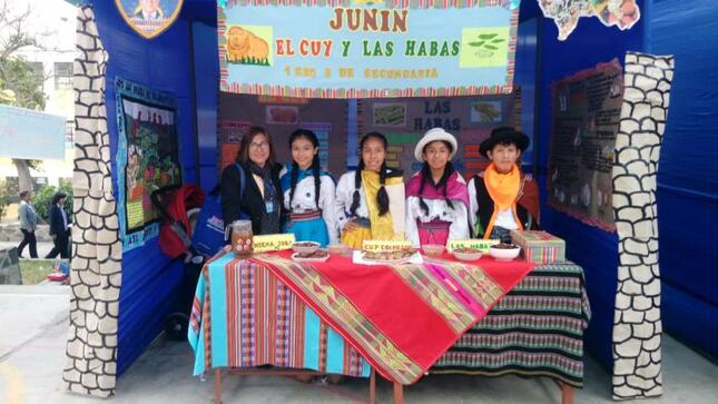 “alimentos de mi comunidad” – tinkuy se compartio en la ie 6023