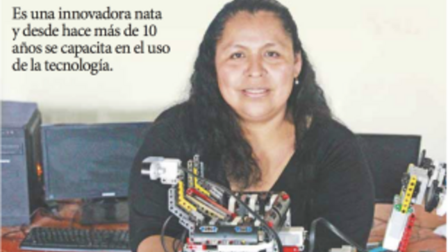1er lugar en el concurso interescolar proyecta tic por crear un minirrobot reciclador
