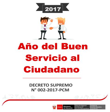 2017 se denominará “año del buen servicio al ciudadano”