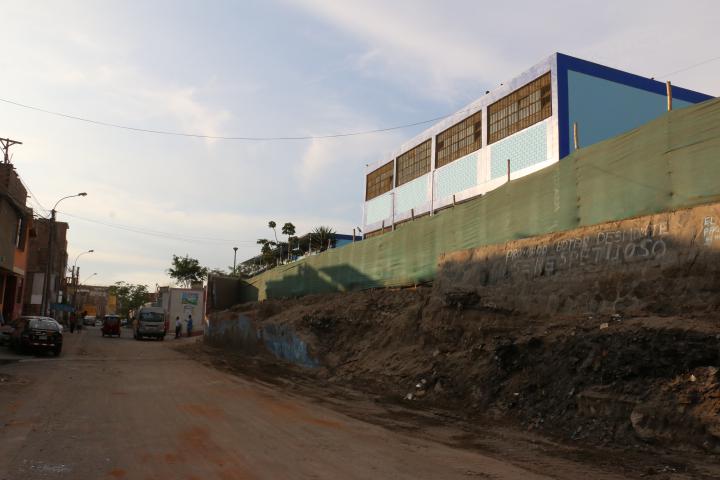 Recogen desmonte en ie andres avelino caceres de sjm