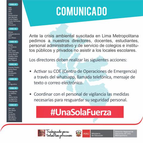 Activar centro de operaciones de emergencia (coe)