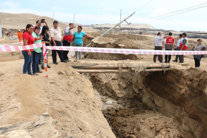 Odenaged evaluan zonas de riesgo ante desborde de rio