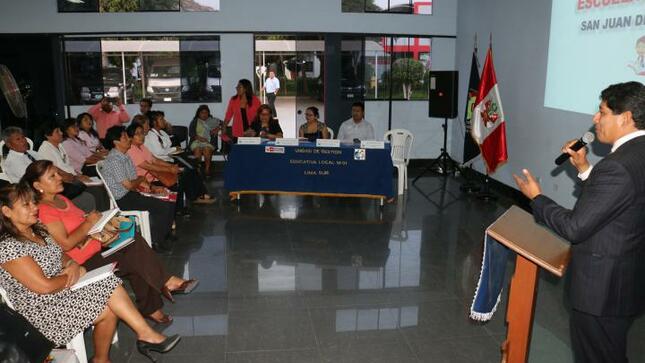 Presentación del proyecto “escuelas efectivas”