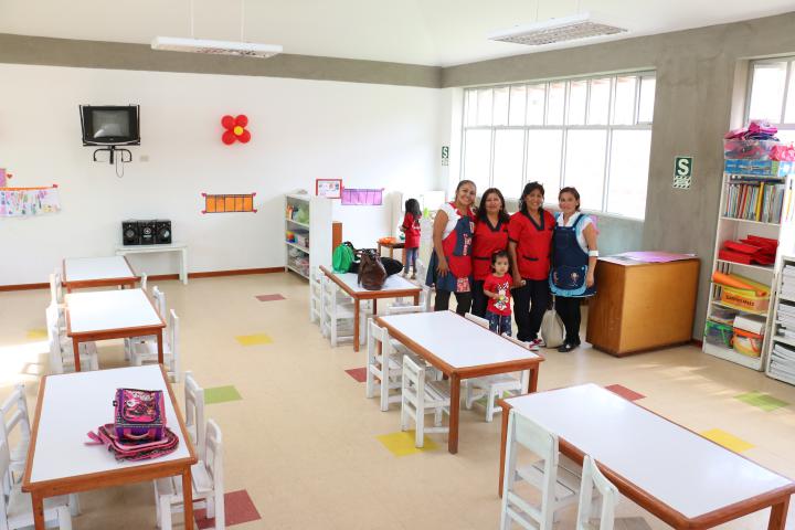 Iei 527 niño jesús de praga disfruta de aulas nuevas