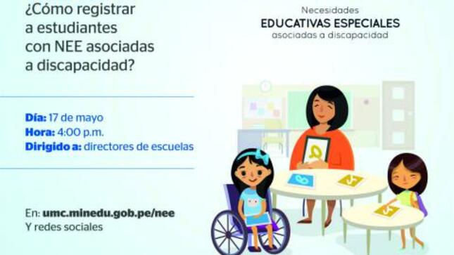 Ece 2017 ¿cómo registrar estudiantes con nee asociadas a discapacidad?