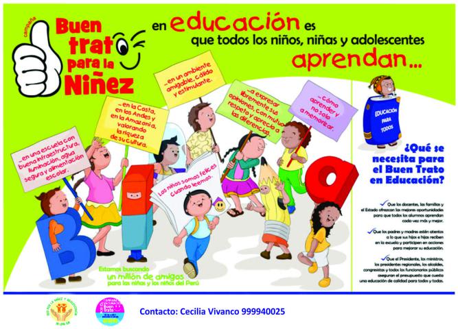 Campaña de vacunación por el buen trato en lima sur