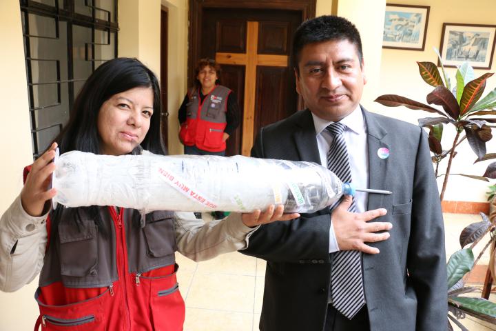 Autoridades se vacunaron por el buen trato a la niñez