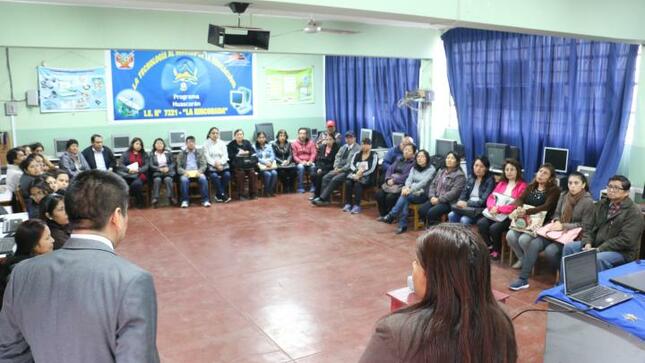 Jornada pedagógica desarrollaron en ie 7221 la rinconada