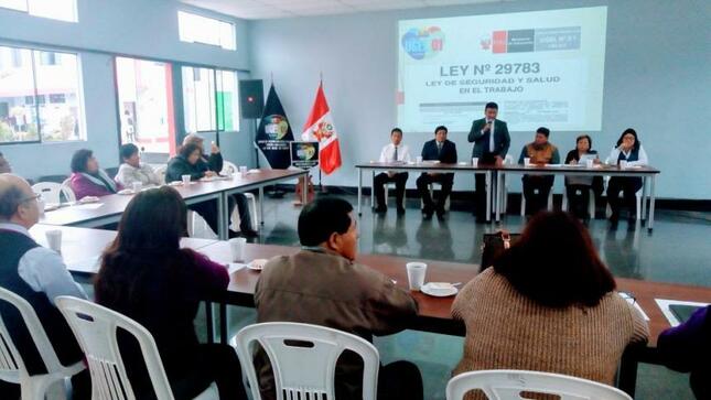 Se instaló comité de seguridad y salud en el trabajo de la ugel 01