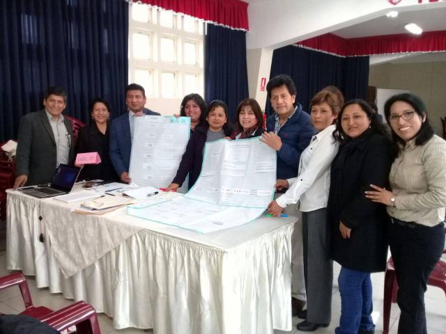 Taller de capacitación a comisión de gestión de riesgos de desastres de la drelm y ugels