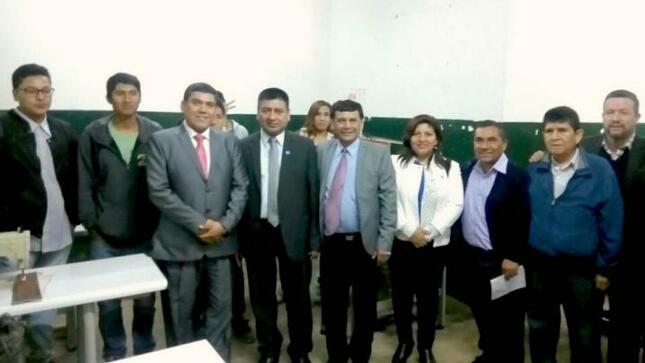 Ceba “josé faustino sánchez carrión” de lurín inauguró taller de industria del cuero