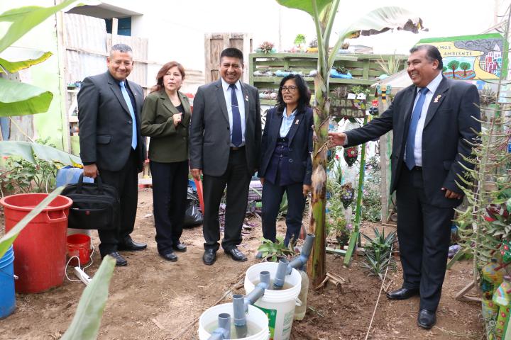 Minedu premiara espacios de vida ecoplaneta de ie 7228 ves
