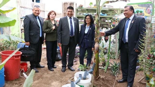 Minedu premiara espacios de vida ecoplaneta de ie 7228 ves