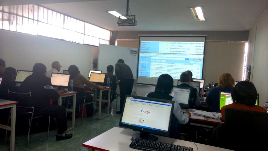 I taller de capacitación “inducción al uso de las tics en el proceso de aprendizaje de la educación técnica “