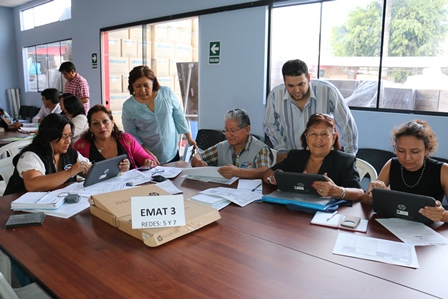 Capacitación del pat al equipo de monitoreo y asistencia técnica