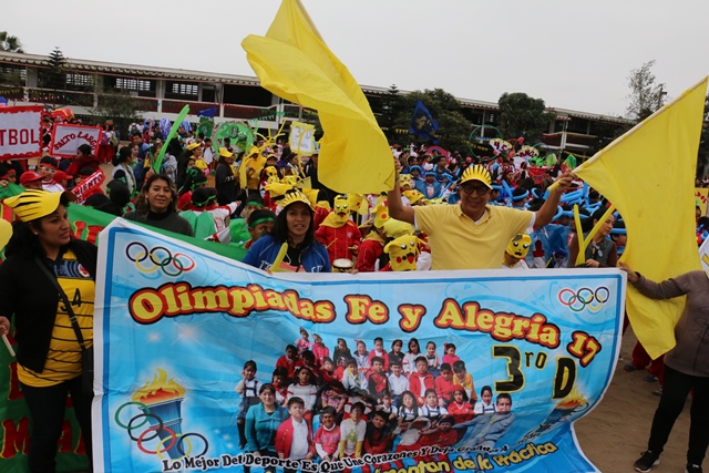 Olimpiadas deportivas celebra ie fe y alegría 17