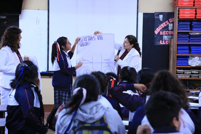 Charlas sobre prevención del embarazo adolescente