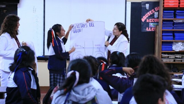 Charlas sobre prevención del embarazo adolescente