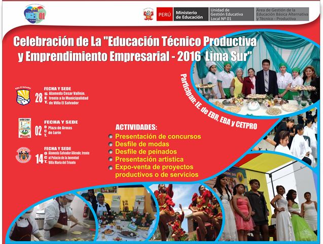 Feria técnico productiva y emprendimiento empresarial