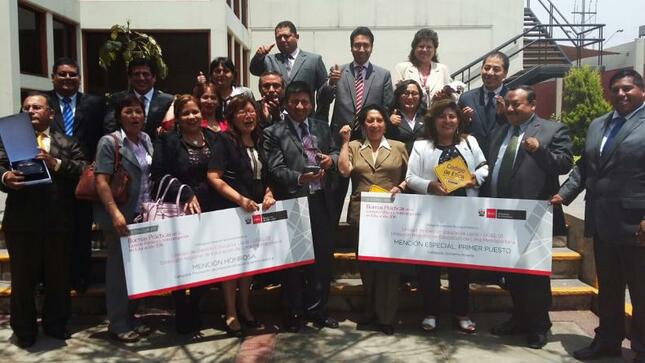 Ugel 01 premiada en dos categorías en v concurso buenas prácticas