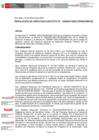 Vista preliminar de documento Resolución Directoral Ejecutiva