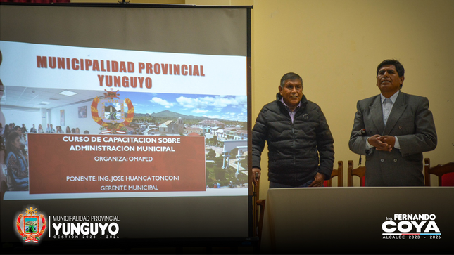 OMAPED Yunguyo realizo talleres de capacitación 