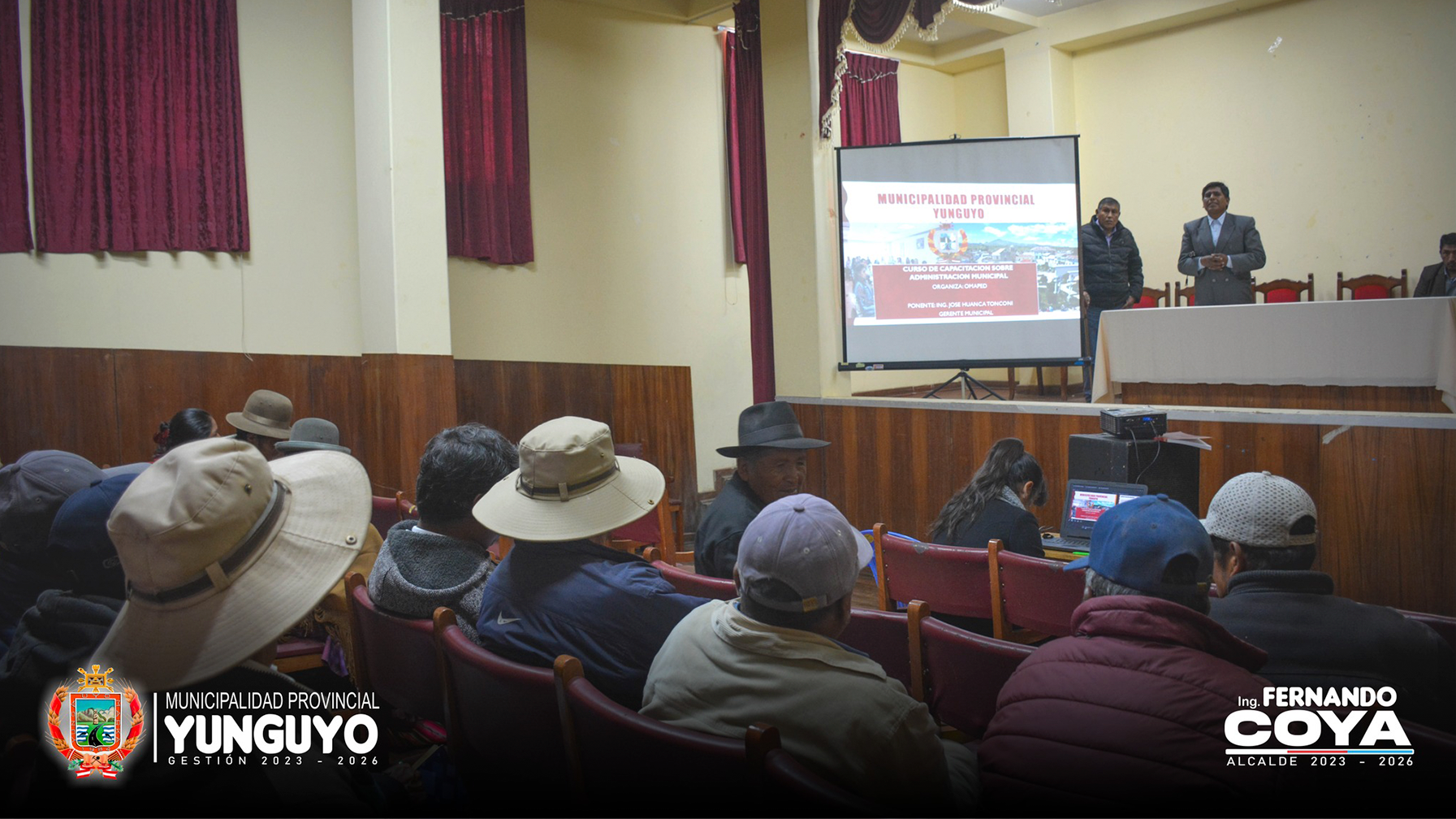 OMAPED Yunguyo realizo talleres de capacitación