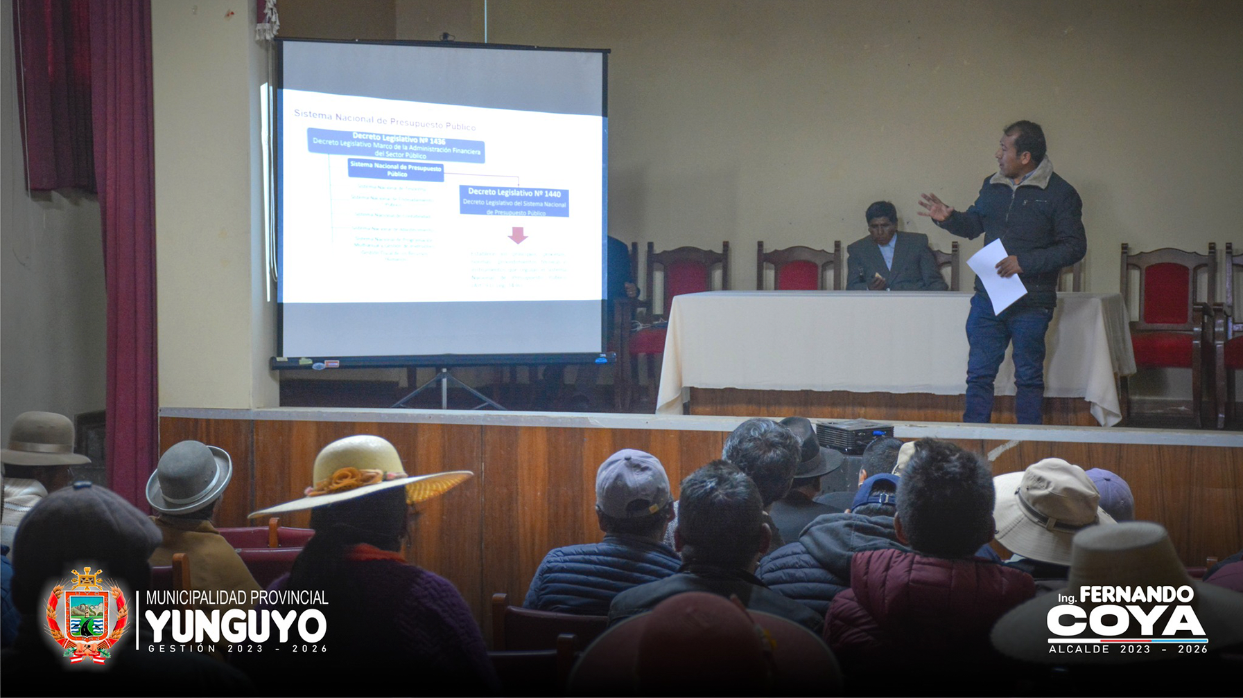 OMAPED Yunguyo realizo talleres de capacitación
