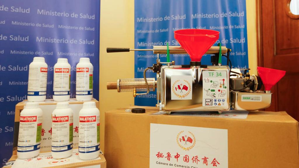 Minsa recibe donación de termonebulizadores e insumos para reforzar las acciones de control contra el dengue