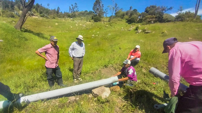 Logramos dar solución a las líneas de agua potable  - Lajas 