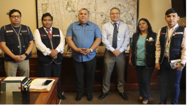 Foto 1 de Municipalidad de Jesús María y Lince fortalecen lazos intersectoriales con la Diris Lima Centro