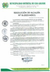Vista preliminar de documento Resolución de Alcaldía 016-2023