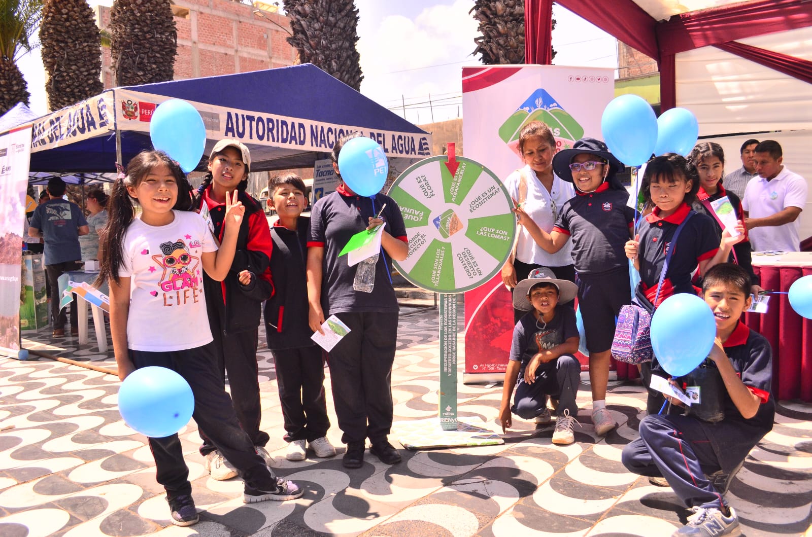 Niños y niñas aprenden sobre el uso del agua y su importancia