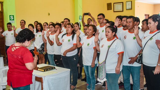 Juramentación del Voluntariado de Emergencia