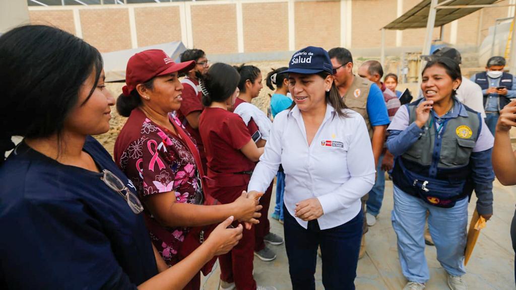 Huarochorí Centro de Salud El Valle afectado por la caída del huaico será puesto en operatividad