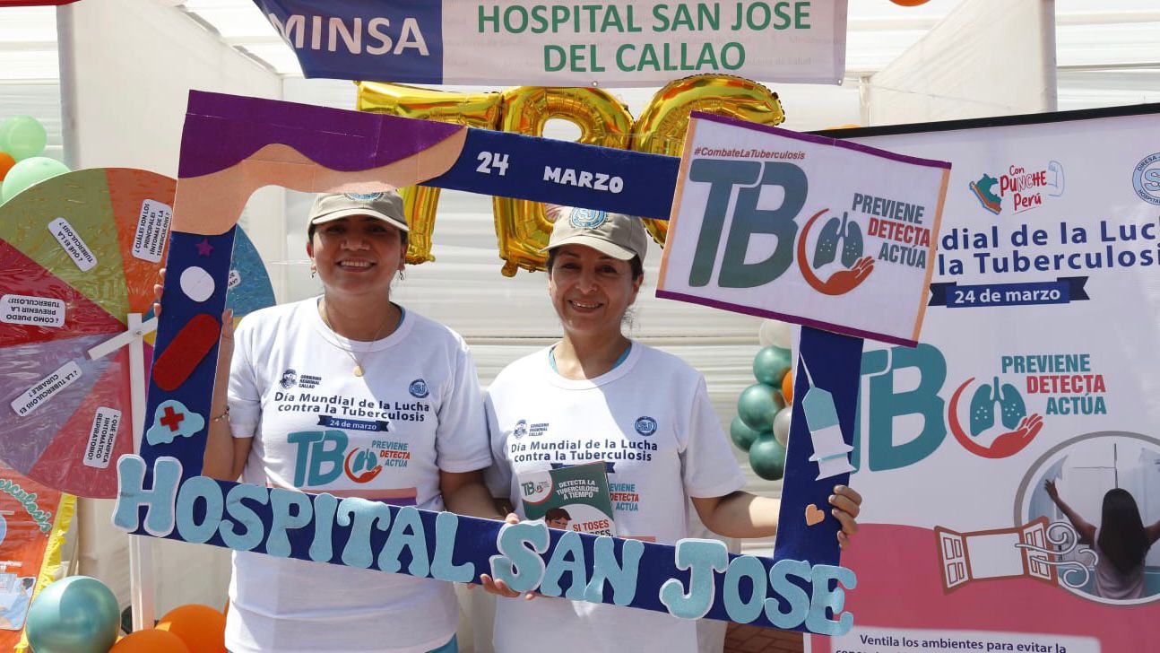 Minsa realiza feria informativa por el Día Mundial de Lucha Contra la Tuberculosis