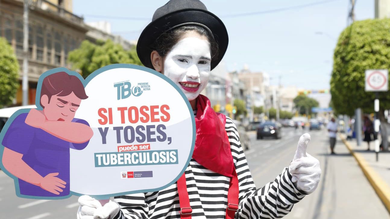 Minsa realiza feria informativa por el Día Mundial de Lucha Contra la Tuberculosis
