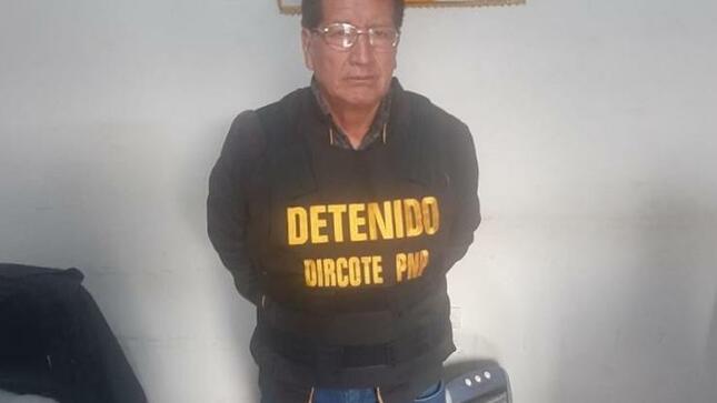 Flumencio Jayo Díaz fue detenido en Ayacucho por la Dirección contra el Terrorismo.